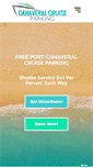 Mobile Screenshot of canaveralcruiseparking.com